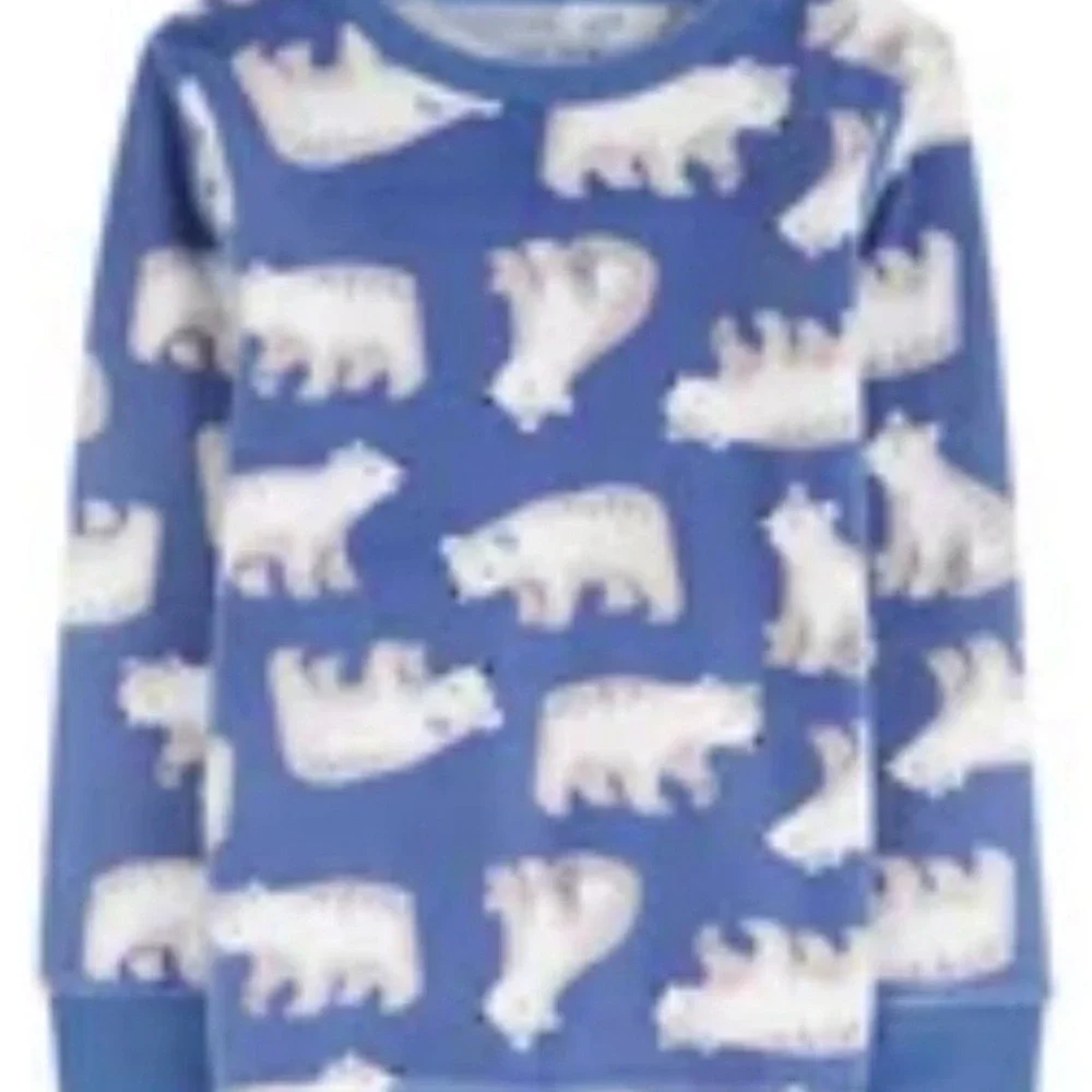 NEW Carter’s 2T Toddler Boys Polar Bear 3 Piece Fleece PJs